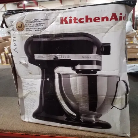 BOXED KITCHENAID 4.8L ARTISAN TILT-HEAD STAND MIXER