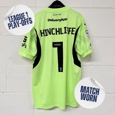 #1 - Ben Hinchliffe - Play-Off Goalkeeper Shirt 24/25 - Size L