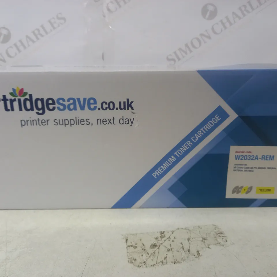 BOXED CARTRIDGESAVE W2032A-REM - YELLOW 