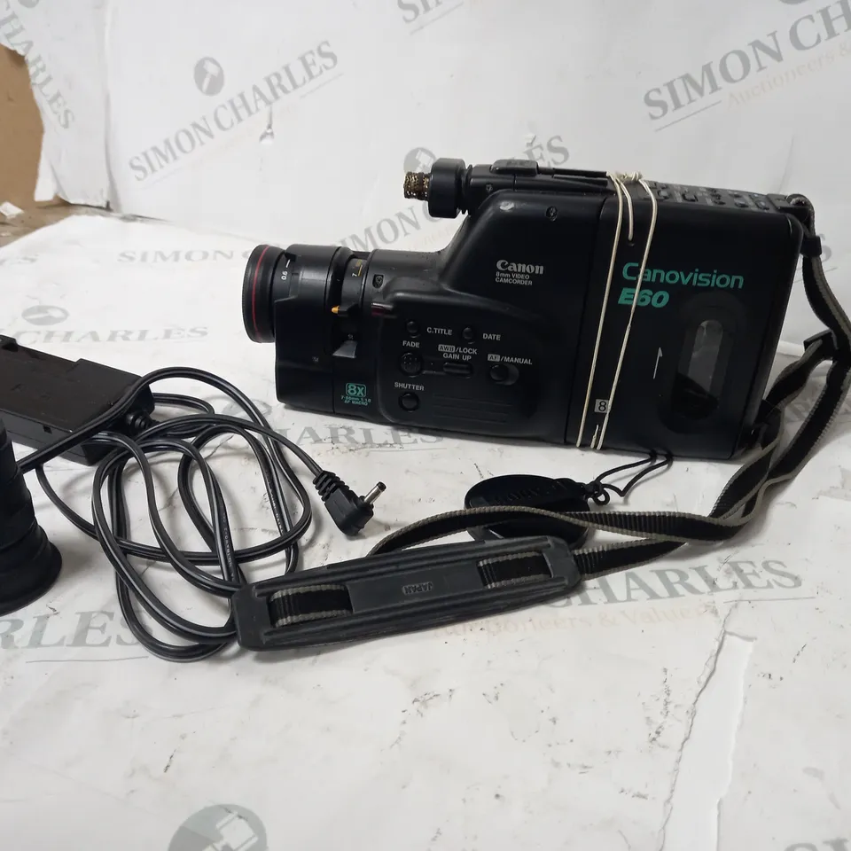 CANONVISION E60 CANON CAMCORDER