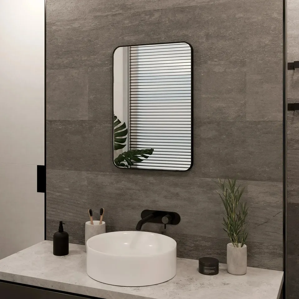 BOXED JETT SLIM FRAME MIRROR - CHROME (1 BOX)