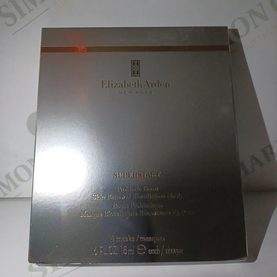 ELIZABETH ARDEN SUPERSTART PROBIOTIC BOOST SKIN RENEWAL BIOCELLULOS MASKS
