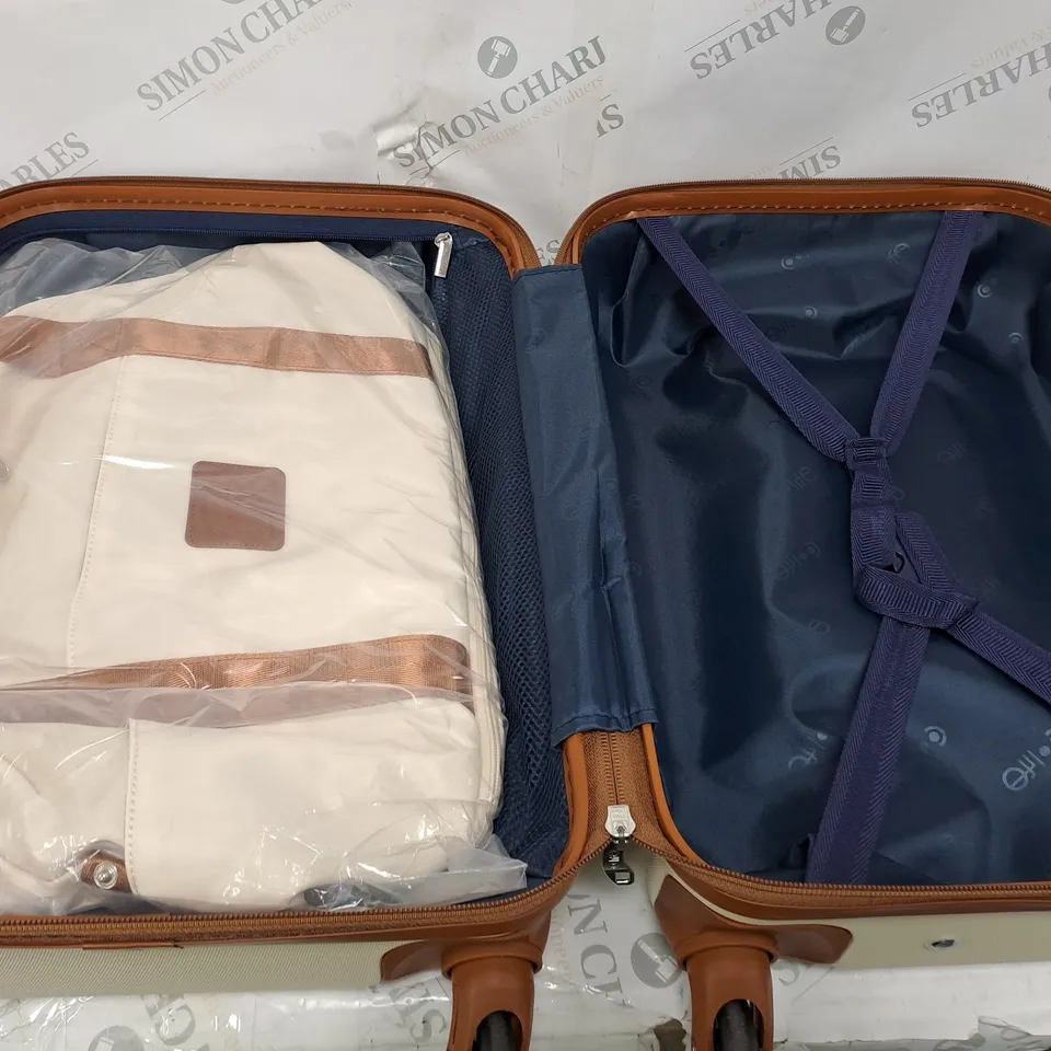 COOLIFE SUITCASE TROLLEY CARRY ON HAND CABIN LUGGAGE HARD SHELL TRAVEL BAG