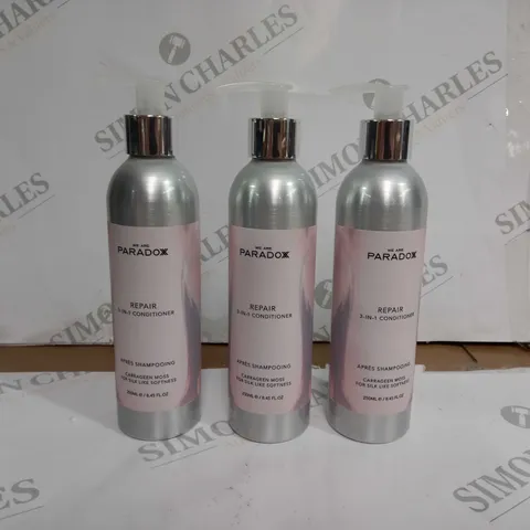 BOX OF 3 WE ARE PARADOXX REPAIR 3-IN-1 CONDITIONER 250ML 