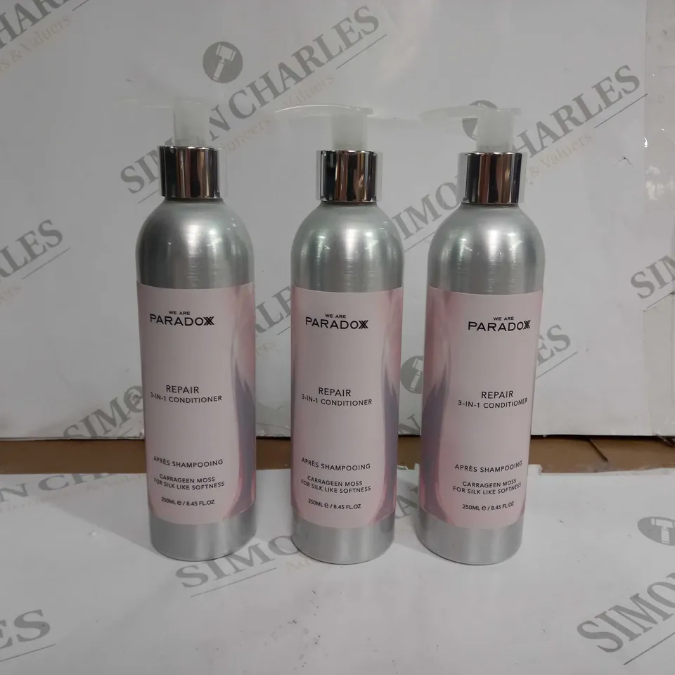 BOX OF 3 WE ARE PARADOXX REPAIR 3-IN-1 CONDITIONER 250ML 