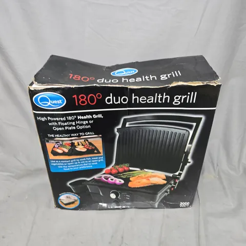 BOXED QUEST 180 DUO HEALTH GRILL