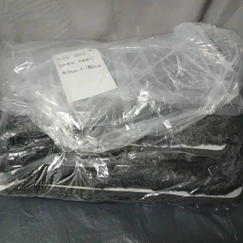 DARK GREY RUG - 60 X 180CM 