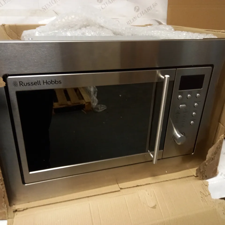 RUSSELL HOBBS RHBM2001 BUILT IN 20 LITRE DIGITAL MICROWAVE