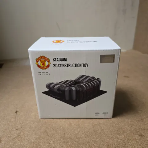 MANCHESTER UNITED STADIUM 3D CONSTRUCTION TOY – OFFICIAL PRODUCT (BOXED)