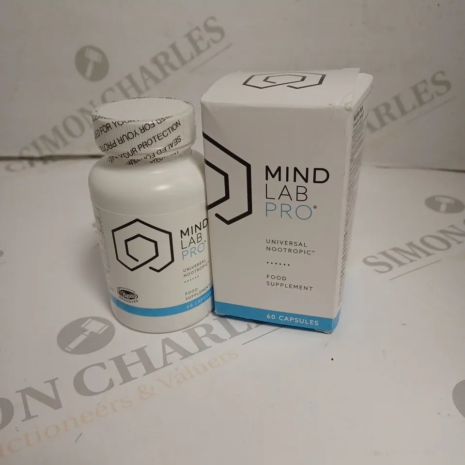 BOXED MIND LAB PRO UNIVERSAL NOOTROPIC FOOD SUPPLEMENT CAPSULES 
