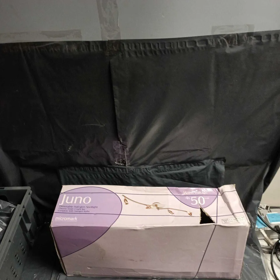 JUNO DIMMABLE HALOGEN SPOTLIGHT – CHROME FINISH, 4 LIGHT BAR