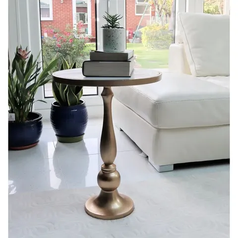 BOXED POSEY ACCENT SIDE TABLE