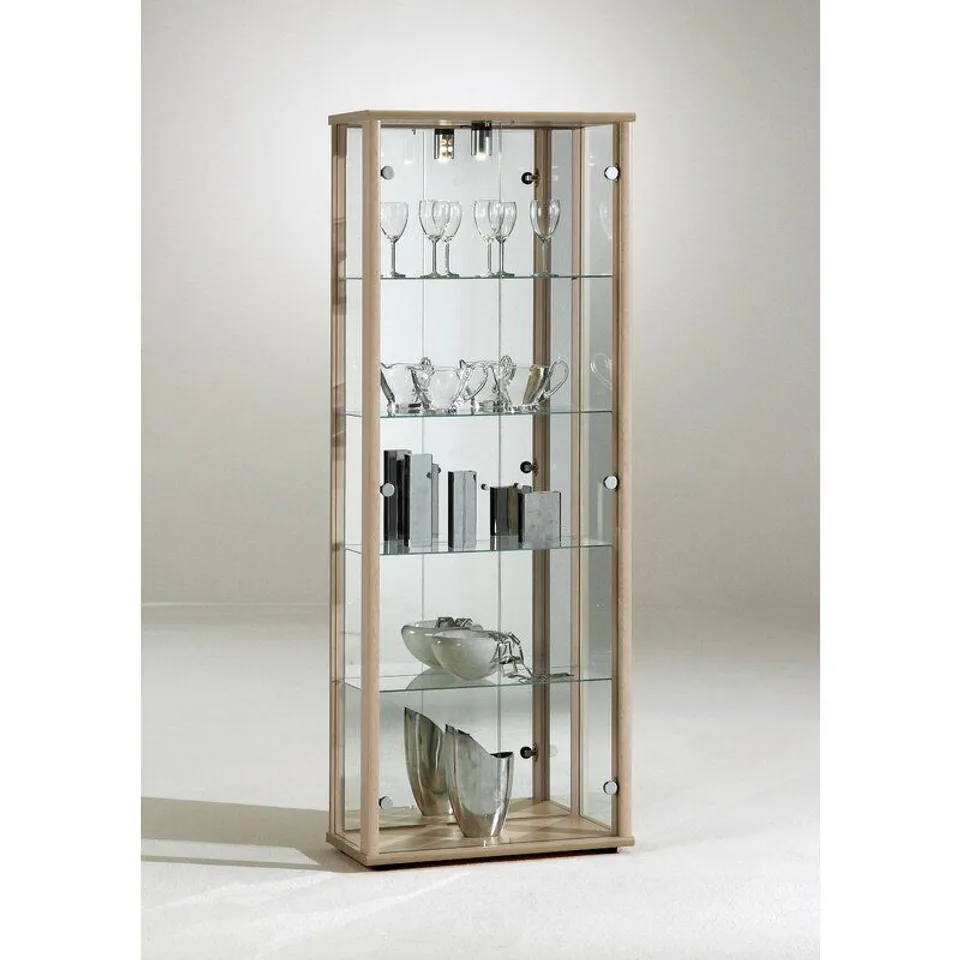 RACHEL STANDARD CURIO CABINET WITH LIGHTING COLOUR