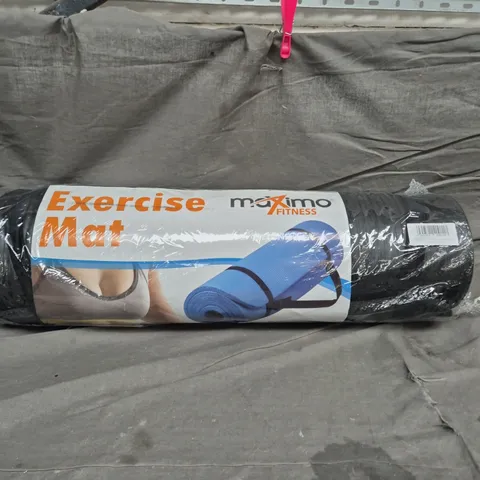 MAXIMO FITNESS EXERCISE MAT – ROLLABLE GYM/YOGA MAT (BLACK)