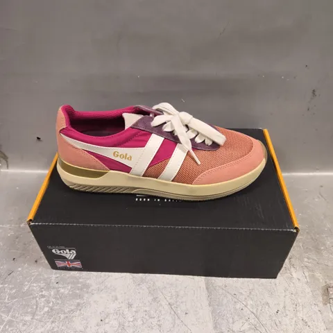 BOXED PAIR OF GOLA RAVEN TRAINERS - 5
