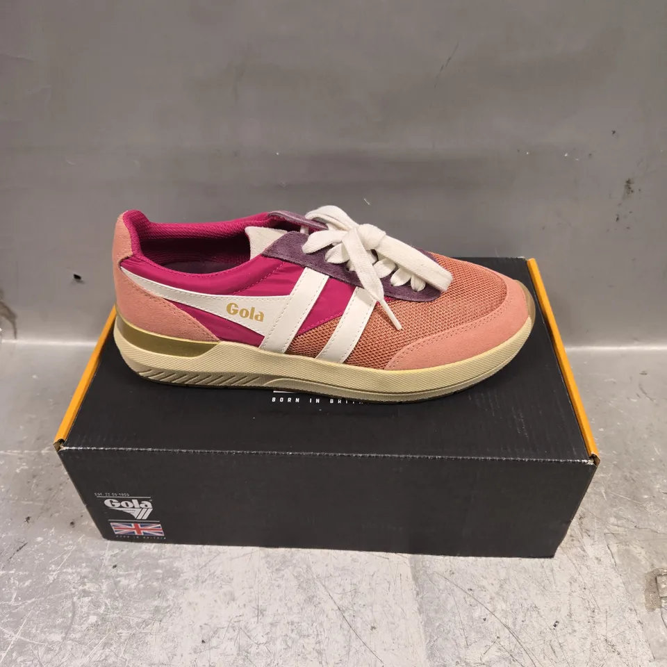 BOXED PAIR OF GOLA RAVEN TRAINERS - 5