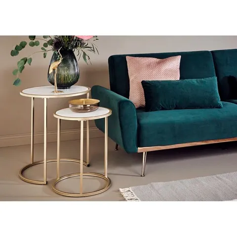 BOXED LORATA 2-PIECE LIVING ROOM TABLE