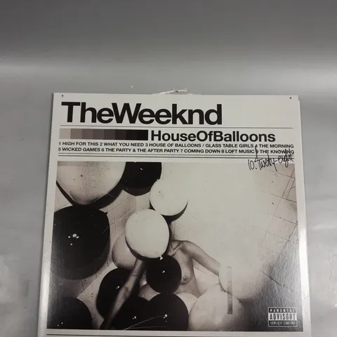 THE WEEKND HOUSE OF BALLOONS VINYL