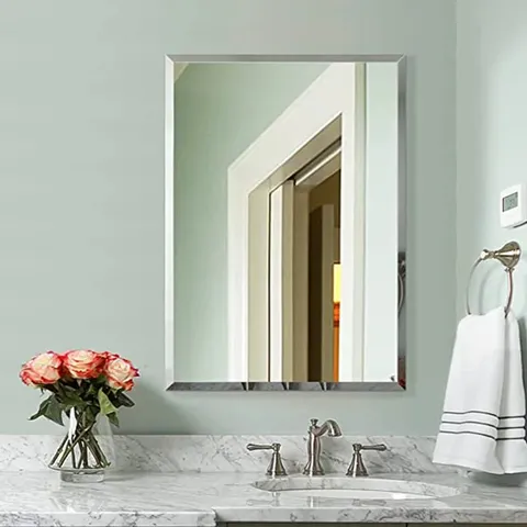 BOXED SELIG WALL MOUNTED BATHROOM MIRROR (1 BOX)