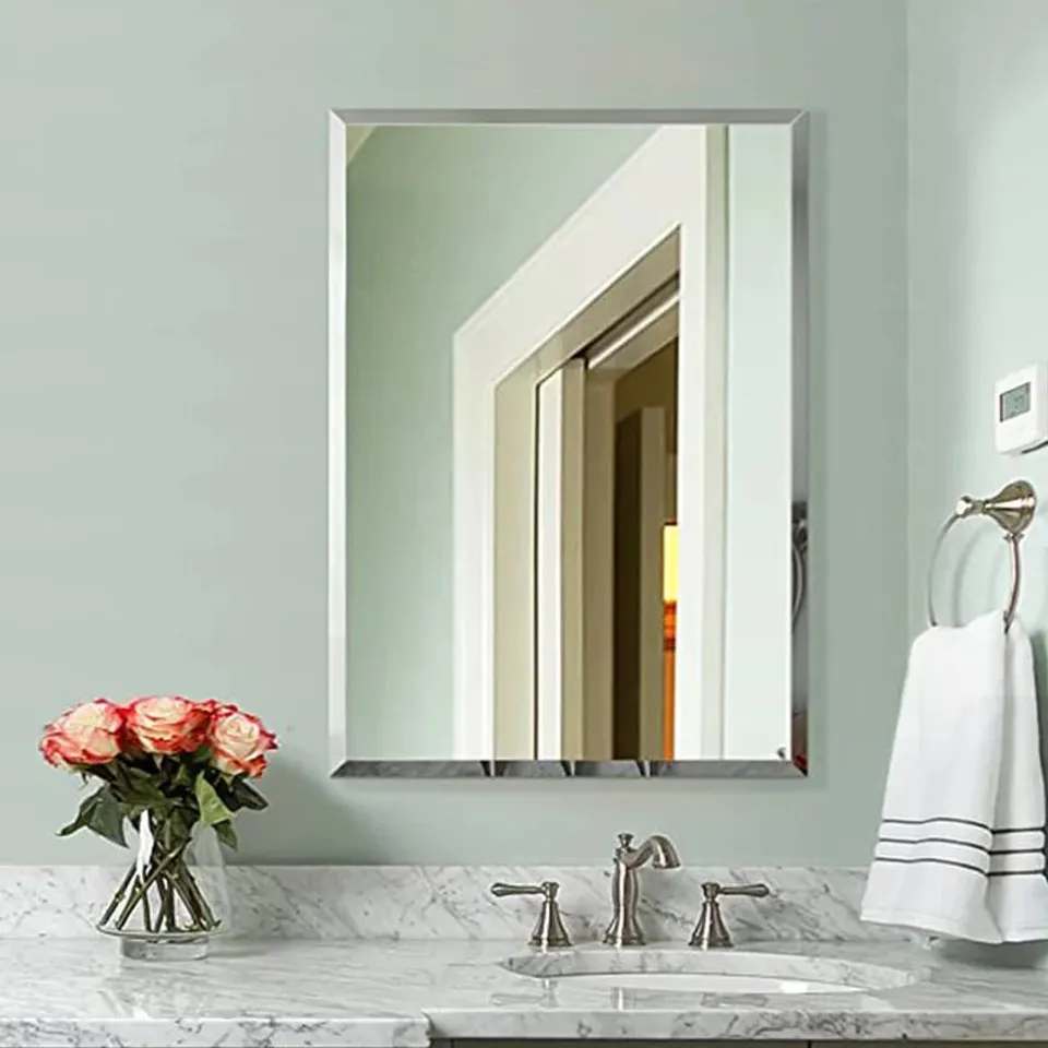 BOXED SELIG WALL MOUNTED BATHROOM MIRROR (1 BOX)