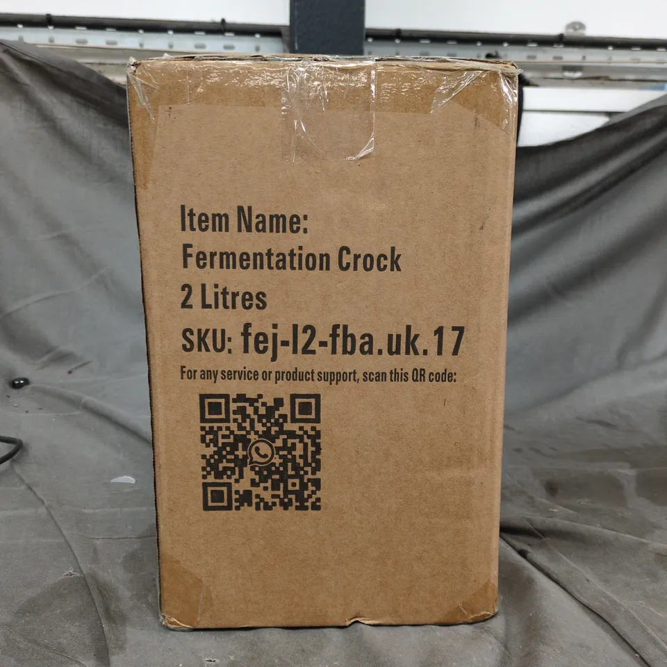 KENLEY FERMENTATION JAR – 1/2 GALLON (2 LITRE) WITH LID