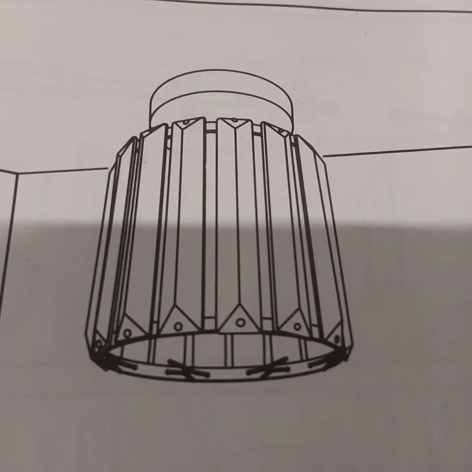 BOXED CEILING LIGHT 