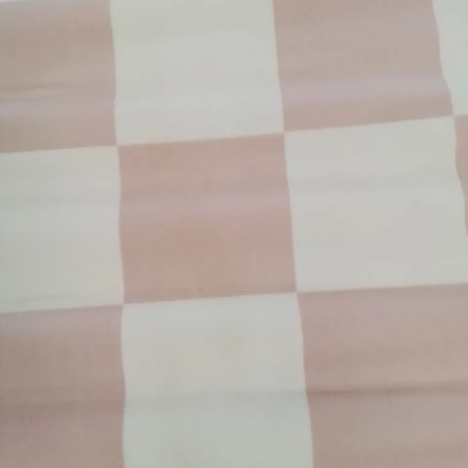 QUALITY DESIGNER MAESTRO CHEQUERED PINK DESIGN AREA RUG 160X230