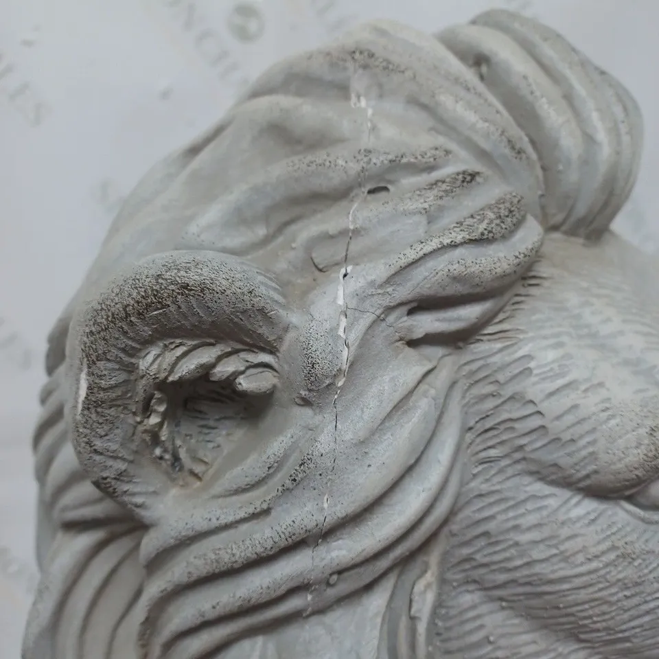 BOXED MY GARDEN STORIES LION SCULPTURE