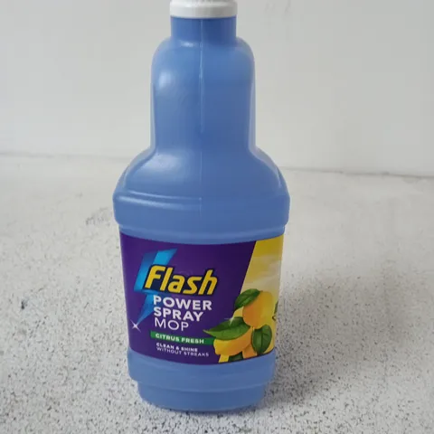 BOX OF APPROXIMATELY 4 X FLASH POWER SPRAY MOP CITRUS FRESH CLEANER – 500ML
