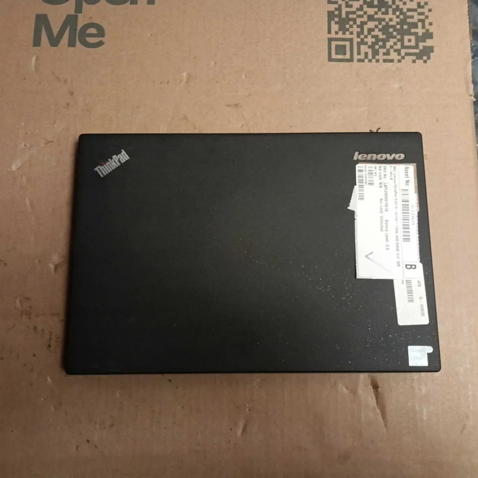UNBOXED LENOVO THINKPAD X240 LAPTOP – 12.5IN, I5-4210U, 8GB RAM, 256GB SSD – BLACK