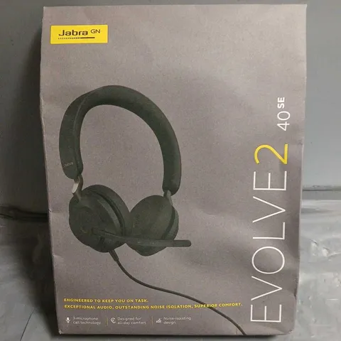 SEALED JABRA EVOLVE 2 40SE HEADSET