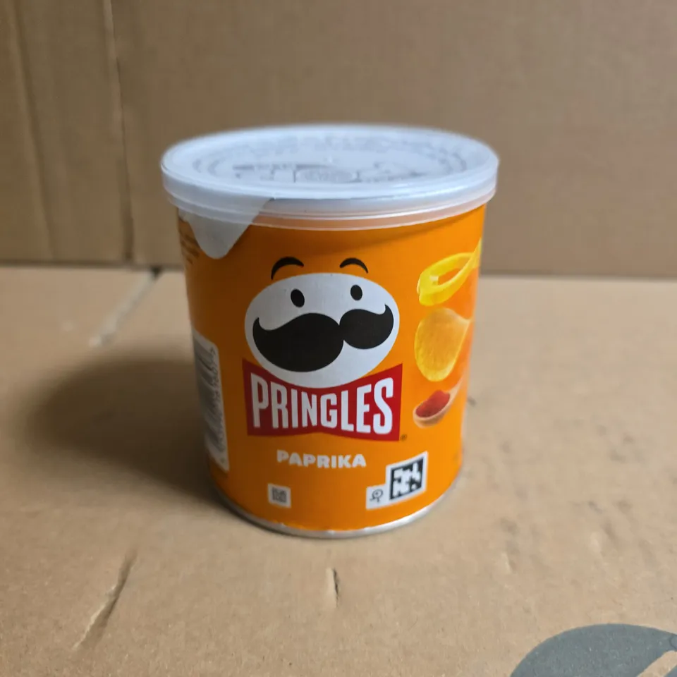 APPROX 10 MINI TUBES OF PRINGLES - PAPRIKA