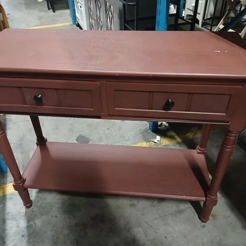 BROOKSHIRE 88CM DLSOLID WOOD CONSOLE TABLE