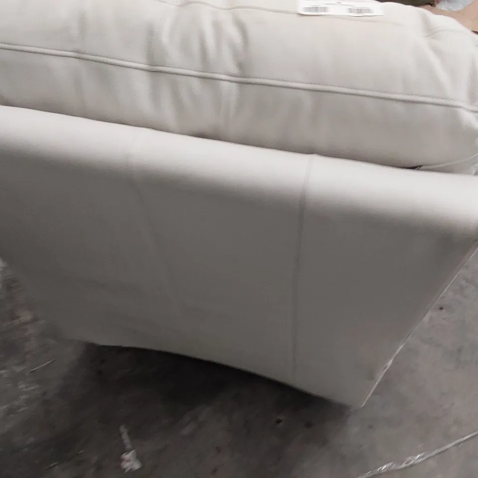 QUALITY BRITISH DESIGNER G PLAN WASHINGTON POWER RECLINING EASY CHAIR KENSINGTON CHALK LEATHER 