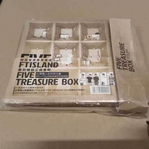 FTISLAND FIVE TREASURE BOX – BOXED MUSIC BOX SET (KOREAN POP)