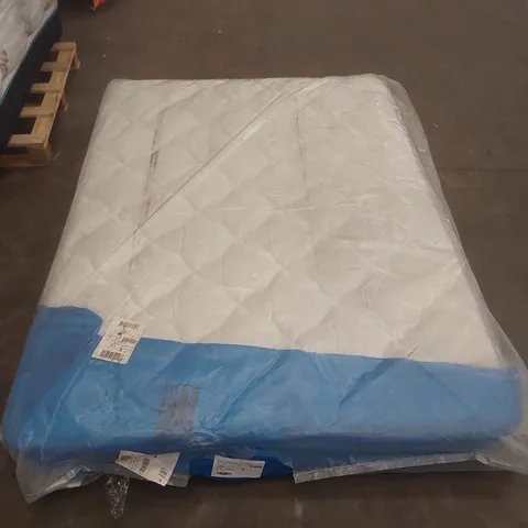 QUALITY BAGGED DOUBLE 135cm AIRSPRUNG LUXURY QUILTED MEDIUM MATTRESS