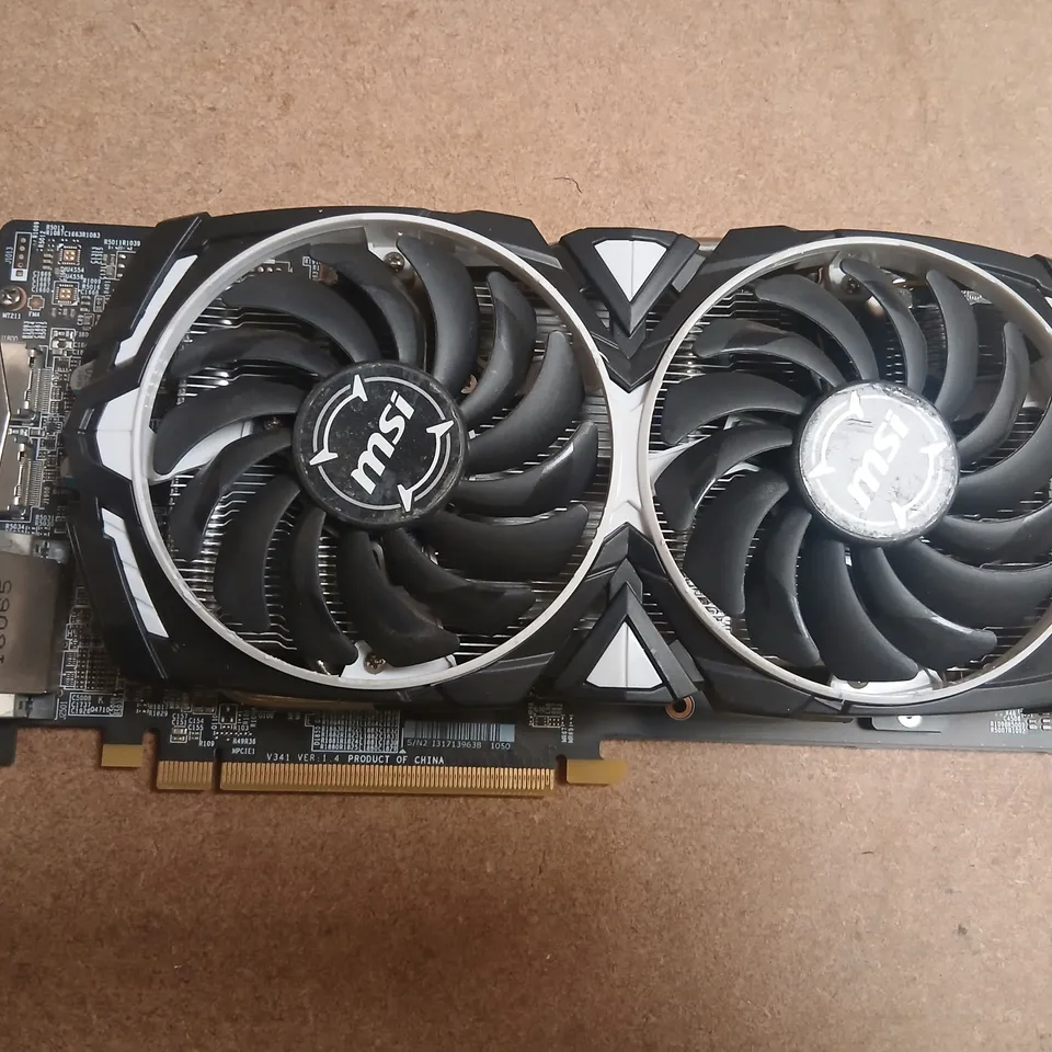 MSI RADEON RX 580 ARMOR OC 8GB GRAPHICS CARD – DUAL FANS