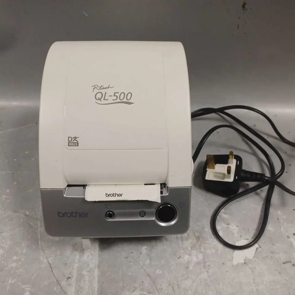 BROTHER P-TOUCH QL-500 LABEL MACHINE