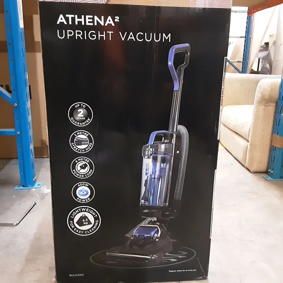 BOXED RUSSELL HOBBS UPRIGHT VACUUM CLEANER 