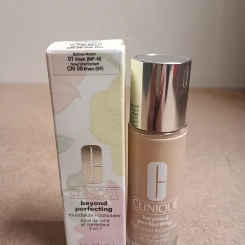 CLINIQUE BEYOND PERFECTING FOUNDATION + CONCEALER – LINEN (30 ML)