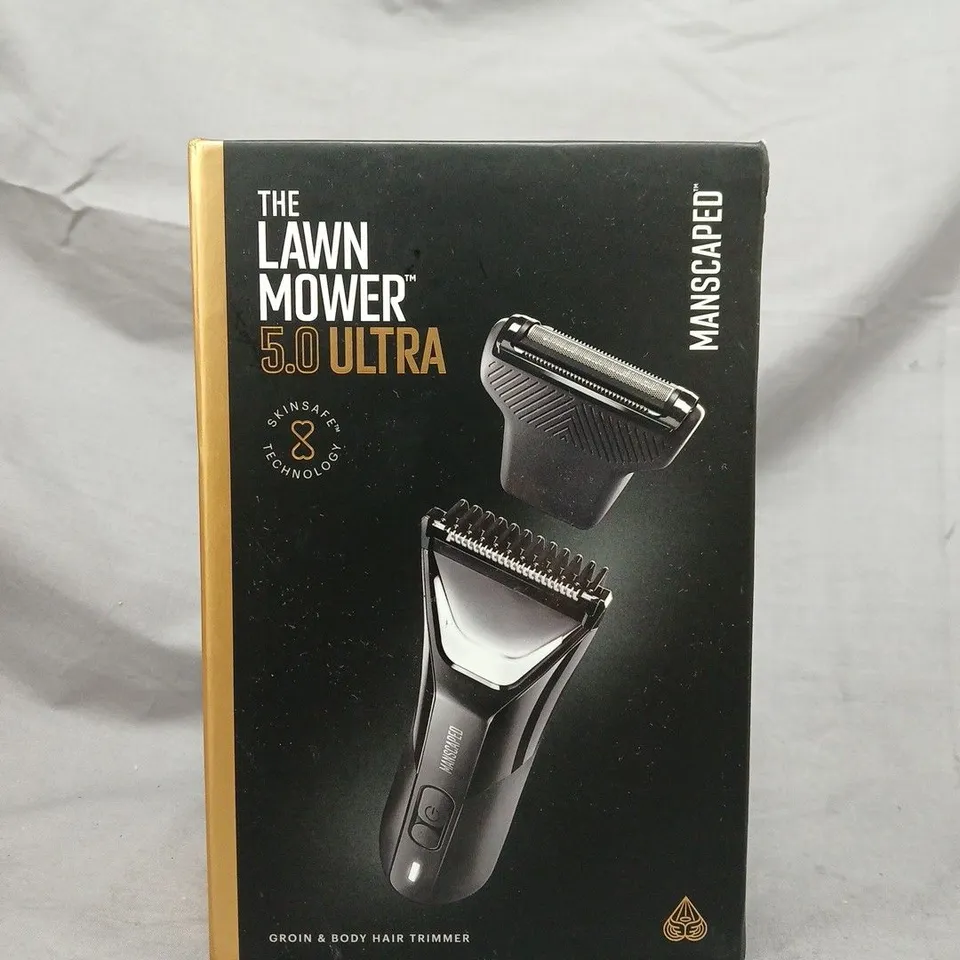 MANSCAPED THE LAWN MOWER 5.0 ULTRA GROIN & BODY HAIR TRIMMER – BOXED