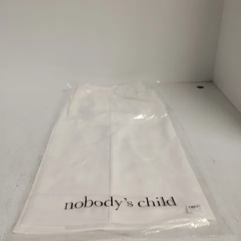 NOBODY'S CHILD TAILORED CULOTTES – WHITE, UK 12 (EU 40, USA 8)