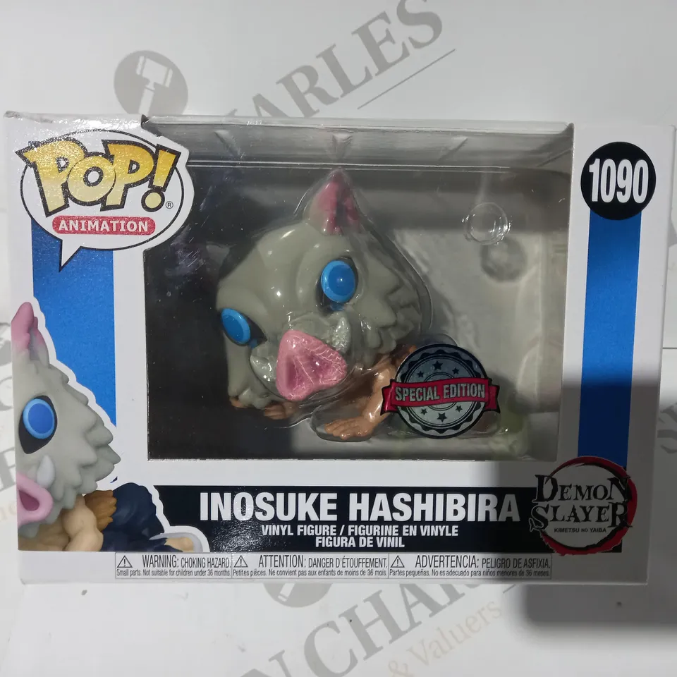 BOXED FUNKO POP ANIMATION DEMON SLAYER 1090 - INOSUKE HASHIBIRA