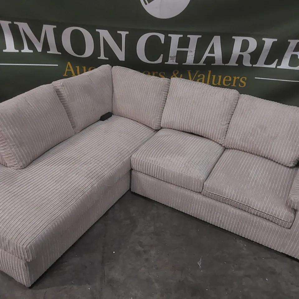 QUALITY DESIGNER AMALFI STANDARD LEFT HAND CORNER CHAISE SOFA