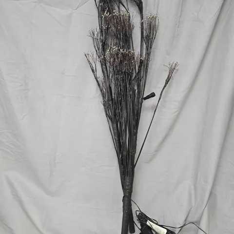 BOXED FESTIVE 150 CM OUTDOOR CHRISTMAS TREE WITH FIREWORK LIGHTS - COLLECTION ONLY