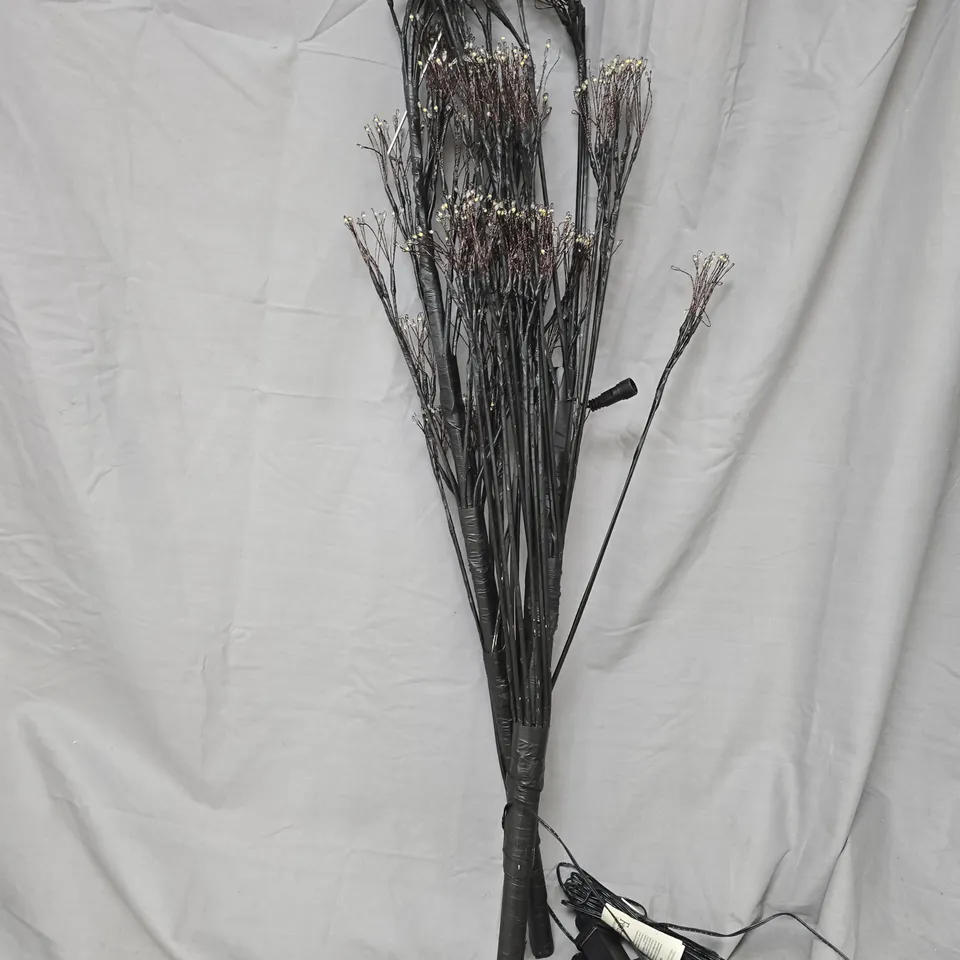 BOXED FESTIVE 150 CM OUTDOOR CHRISTMAS TREE WITH FIREWORK LIGHTS - COLLECTION ONLY