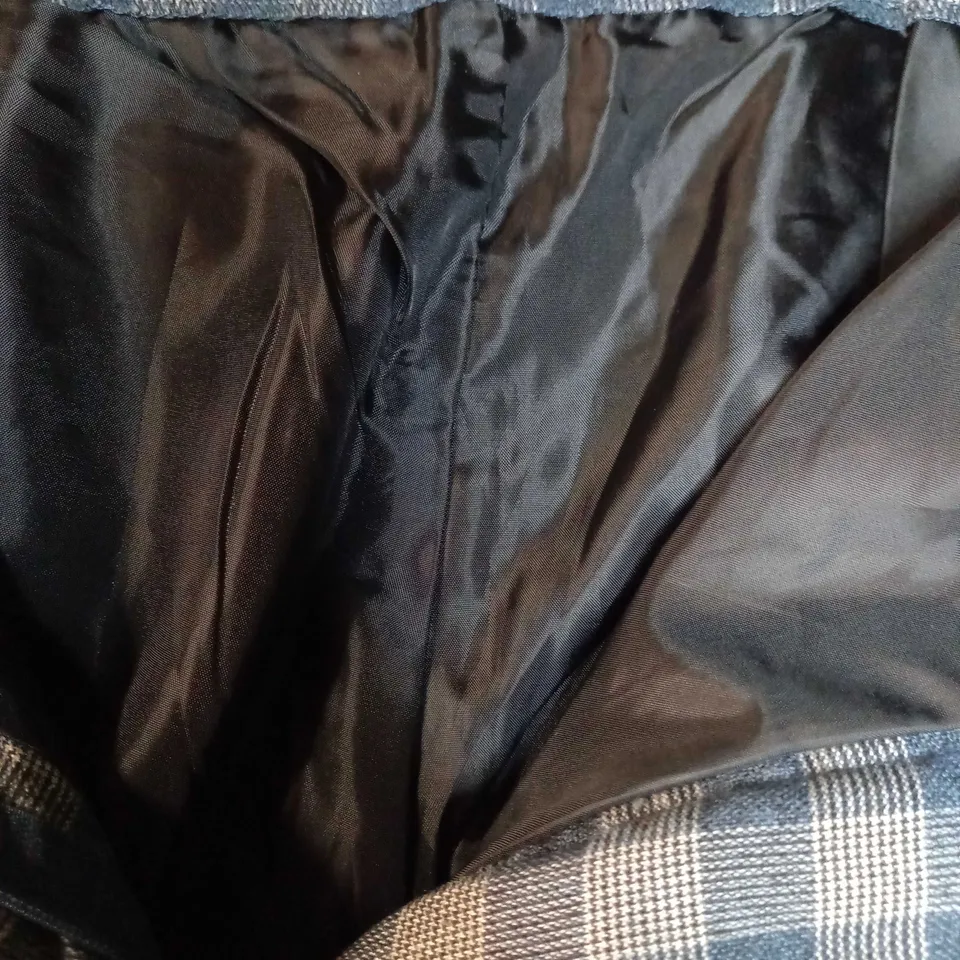 POP BLUE MARL CHECK TROUSERS