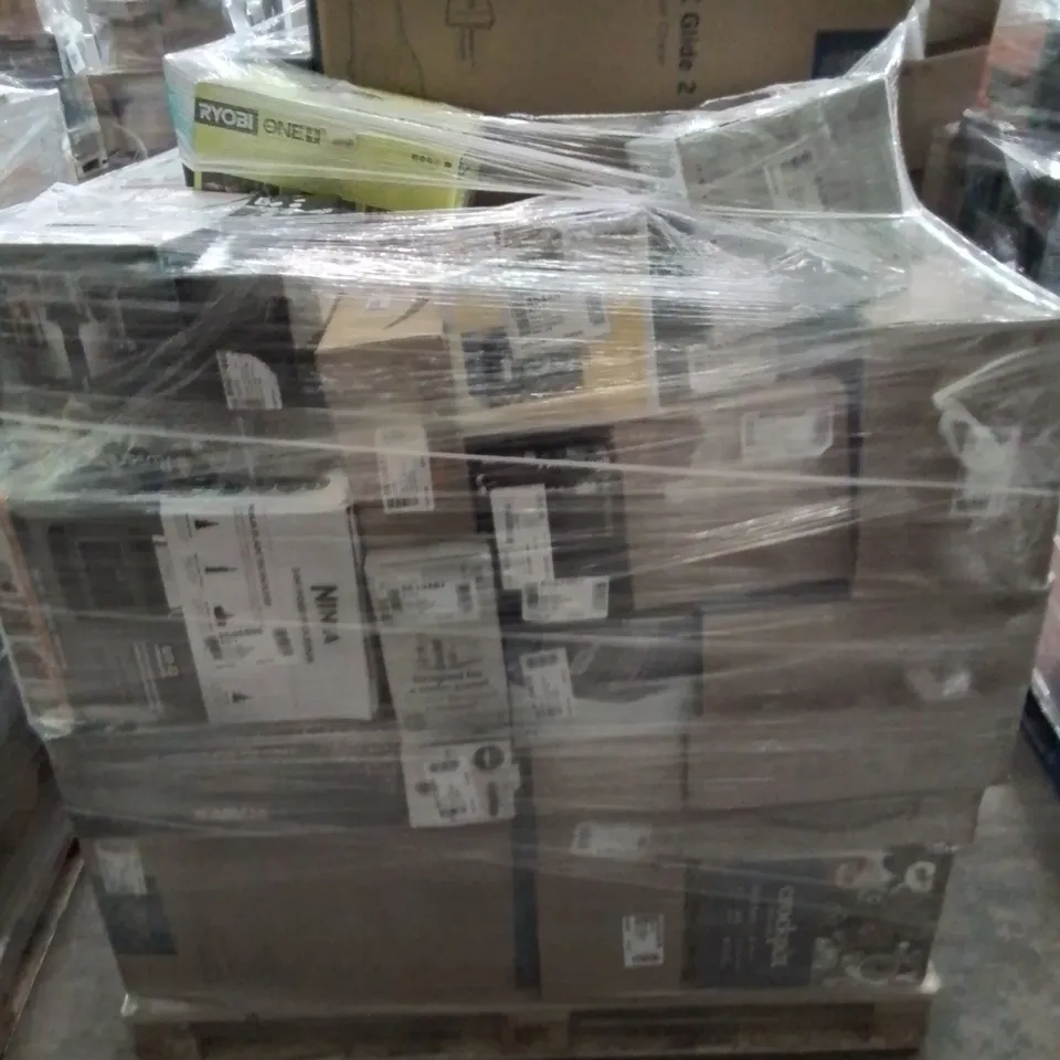 PALLET OF APPROXIMATELY 52 UNPROCESSED RAW RETURN HOUSEHOLD AND ELECTRICAL GOODS TO INCLUDE;