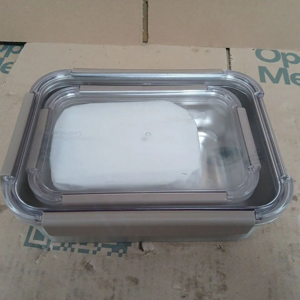 OUTLET LOCK & LOCK 3 PIECE STACKABLE CONTAINER SET