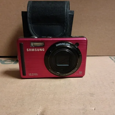 SAMSUNG PL70 12.2 MEGA PIXEL DIGITAL CAMERA - RED